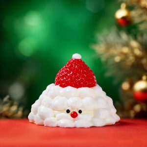 Limited Run DailyUse Santa Claus Cake Taba Squishy - Water Like Easy to Clean