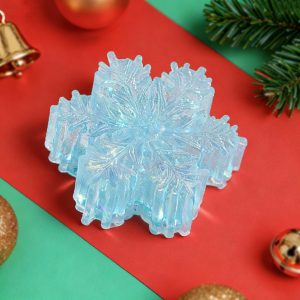 Select Line LifeGear Blingbling Blue Snowflake Taba Squishy Matte Finished Surface