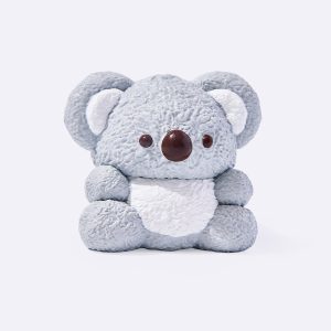 Portable AlpineSelect Grey Plush Koala Large Capacity